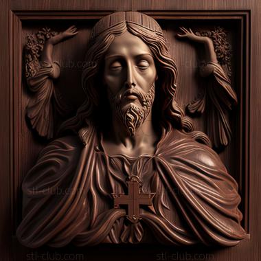 3D model st jesus (STL)